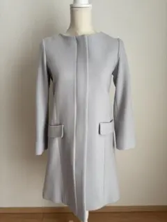 ノエラ　ライトグレー ロングコート(最終値下げ3月廃棄)