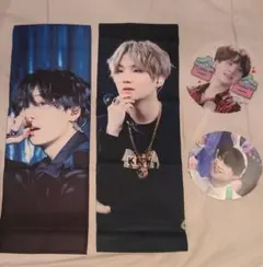 BTS SUGA シュガ ユンギ 反射 スローガン うちわ トレカ 非公式