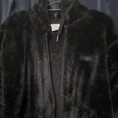 Champion ブラック フリースジャケット L