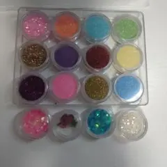 ネイルアート用パウダー、ラメ