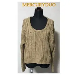 セーター　ニット　　MERCURYDUO ☆