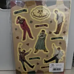 JO1 ワンダーランド　シール　クリアシール　新品未開封