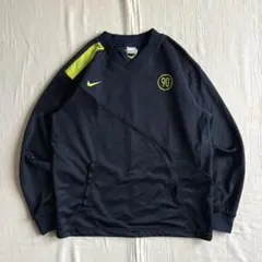 NIKE Total 90　切替　トレーニングロンT　ロゴ刺繍　テックC-BOY