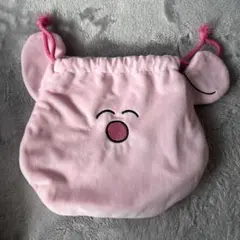 P丸様。　ゆるふわ　うさぎさん　巾着　ポーチ