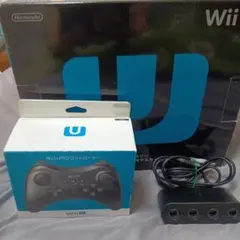 WiiU本体 32GB ファミリープレミアムセット+Wii Fit U 黒/kuro/ブラック+マリオカート8 ソフト1本set 任天堂 NINTENDO 箱付 動確済【20 U Wii ファミリープレミアムセット すぐに遊べる すぐに遊べるファミリープレミアムセット(クロ ファミリープレミアム | Wii U すぐに遊べるファミリープレミアムセット(クロ) | Cjtypv