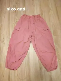 niko and ...「MODE NORM CORE」シャカバルーンパンツL