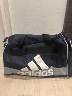 adidas ボストンバッグ ネイビー 3本ライン アディダス