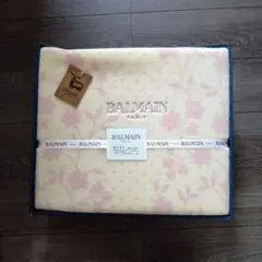 BALMAIN】シルク混 綿毛布 140cm×200cm - メルカリ