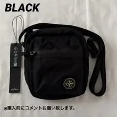 STONE  ブラックショルダーバッグ　ストーンアイランド 2026年最新】STONE ISLAND ショルダーバッグの人気アイテム - メルカリ