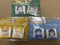 鬼滅の刃 繋がる スクエア缶バッジ 遊郭編 炭子 善子 猪子