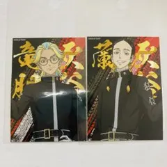 東京リベンジャーズ　ラフォーレ原宿　書き下ろしイラスト ステッカー 灰谷兄弟