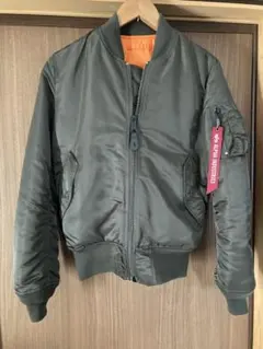 ALPHA MA-1 FLIGHT JACKET ダークグレー　極美品　サイズS