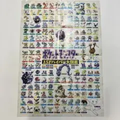 ポケモン151匹大図鑑ポスター縦72横52 こしたてつひろ氏のサイン（印刷）あり