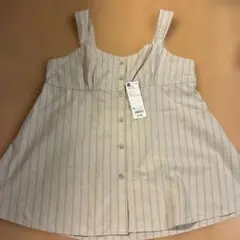 GU ストライプペプラムキャミソールのサムネイル