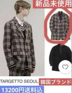 13200円定価ユニセックスジャケット未使用TARGETTO ターゲット