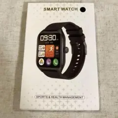 新品未使用 スマートウォッチ 通話機能 血圧 iPhone 血中酸素 ブラック