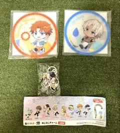 にじさんじ　くら寿司　めじるしチャーム　ラバーコースター　カード付き。