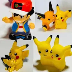 【まとめ売り】 サトシ ピカチュウ ライチュウ ピチュー コラボ