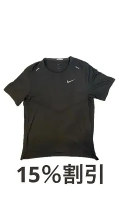 Nike ブラック ショートスリーブTシャツDri-Fit
