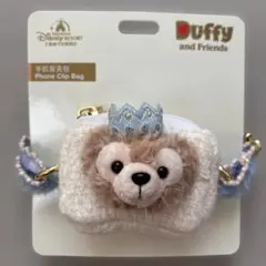 上海ディズニー　ダッフィー　スマホショルダー 新品未使用