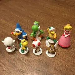スーパーマリオ　　フィギュア8体セット