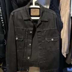 Cootie Productions ブラックデニムジャケット Mサイズ