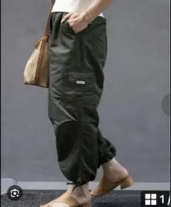 MAISON CLUB オリーブグリーン カーゴパンツ