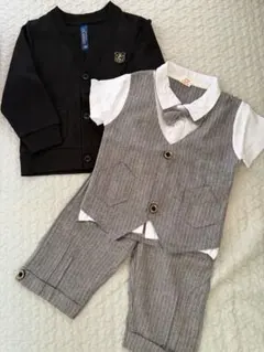 キッズのフォーマルスーツセット 入園式や結婚式などに⭐︎90〜100