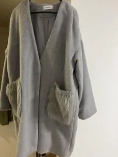 COLONY 2139 グレー ロングコート