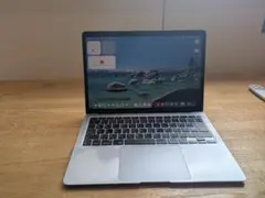 シルバー MacBook 本体 バッテリー85%