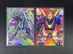 건담 카드 ν 건담 V2 건담 LR+ 병렬 2장 세트