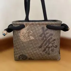 狐 妖怪 一閑張り バッグ かごバッハンドバッグ 和柄 妖狐 黒 狐 妖怪 一閑張り バッグ かごバッハンドバッグ 和柄 妖狐 黒 - メルカリ