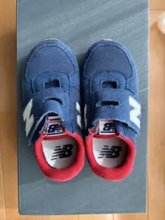 New Balance ネイビー/レッド スニーカー　美品