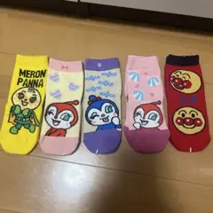 キッズ靴下 5足セット キャラクター柄13〜19cm