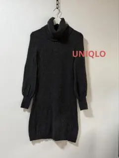 UNIQLO ウール100% ニットワンピース Sサイズ