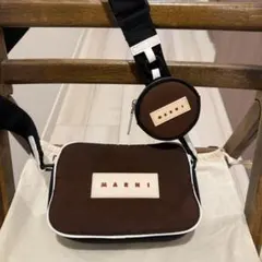 ⭐︎最終⭐︎MARNI ショルダーバッグ ポーチ付き 汚れあり ⭐︎最終⭐︎MARNI ショルダーバッグ ポーチ付き 汚れあり - メルカリ