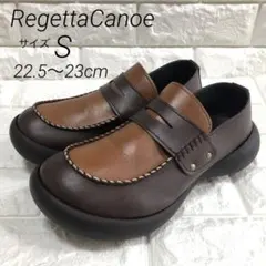 RegettaCanoe リゲッタカヌー✨コインローファー S 22.5-23