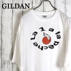 90~00s GILDANギルダン 両面プリント Tシャツ スマイルロゴ XXL