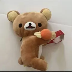 平成レトロ　リラックマ アミューズメント景品　ぬいぐるみ　カーテン留め　当時物