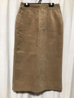 【本日のみ価格】新品・未使用‼️ ルシェルブルー コーデュロイロングタイトスカートのサムネイル