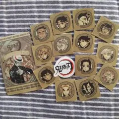 冨岡義勇 柱 無惨他②鬼滅の刃 フレークシール 原作 付録 特典 原画シール