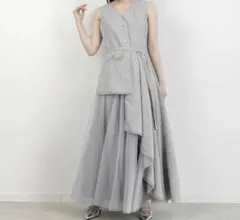 nimoさま専用 RANDA チュールレイヤードジャケットワンピース - メルカリ