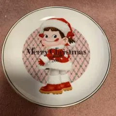 不二家 ペコちゃん 2005 クリスマス プレート