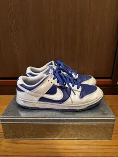 Nike Dunk Low Retro ダンク 青×白 26cm