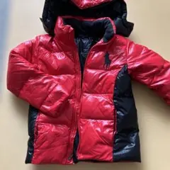Polo by Ralph Lauren ダウンコート 150/76 赤・黒