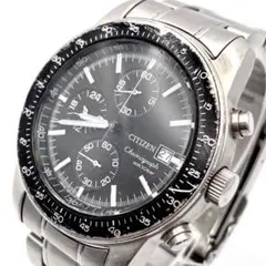 新品電池 CITIZEN　スピードマスター クオーツ クロノグラフ 腕時計