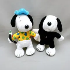 2001年　スヌーピー ぬいぐるみ　ハッピーセット　マクドナルド　レトロ　2個のサムネイル