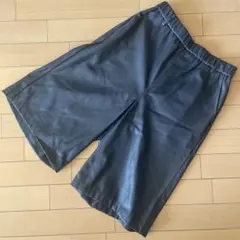 BEAUTY&YOUTH UNITED ARROWS 合成皮革 ハーフパンツ