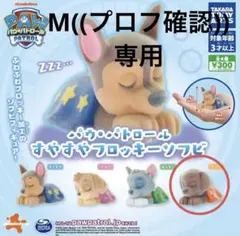 PAW PATROL すやすやフロッキーフィギュア ズーマ