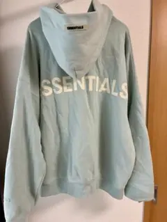 FOG ESSENTIALS プルオーバーパーカー M ライトブルー　水色